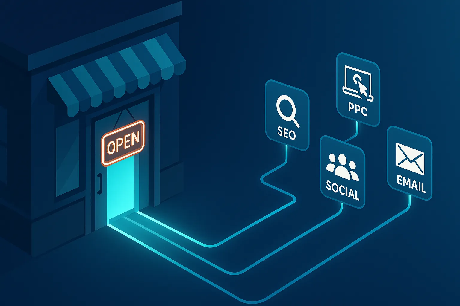 You are currently viewing The Ultimate Guide to Digital Marketing for Local Businesses in 2025