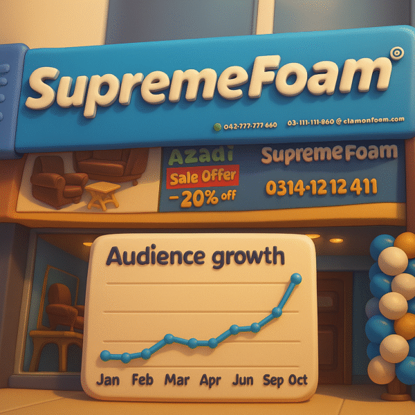 Read more about the article Case Study: How a New Islamabad Store Reached 192,558 People in 7 Days