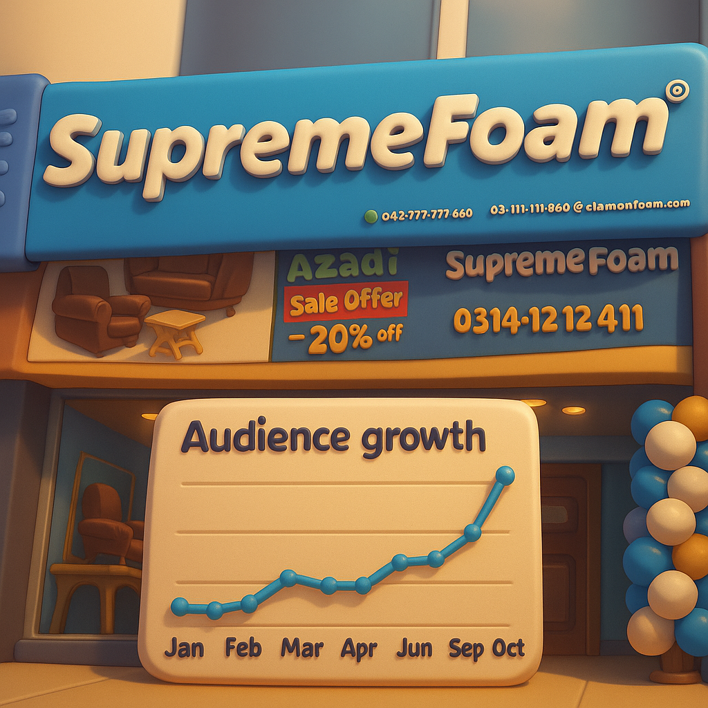 Read more about the article Case Study: How a New Islamabad Store Reached 192,558 People in 7 Days
